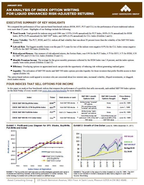 Cover page of the 2012 Asset Consulting Group study